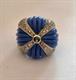 Imponente anello stile Deco in oro basso titolo, b