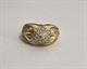 Anello in oro stile Deco'