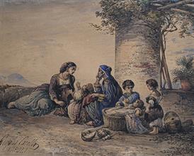 Lotto 35 - Consalvo Carelli (Napoli 1818-1900)