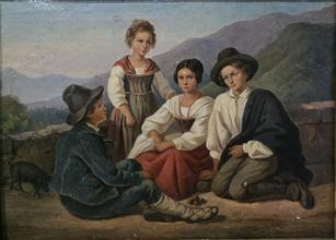 Lotto 74 - Artista europeo XIX secolo