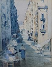 Lotto 37 - Salvatore Petruolo (Catanzaro 1857-Napoli 1946) 