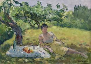 Lotto 63 - Orlando Grosso (Genova 1882-Bonassola 1968)