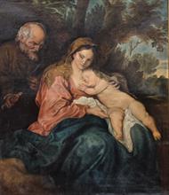 Lotto 14 - Riposo durante la fuga in Egitto XIX secolo