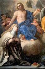 Lotto 17 - Visione  di Santa Caterina da Siena
