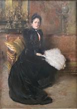 Lotto 19 - Nobildonna con ventaglio