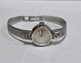 Lotto 12 - Orologio in oro bianco 18 carati e brillanti