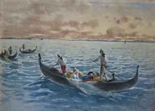 Lotto 44 - Angelo Achini ( 1850- 1930)