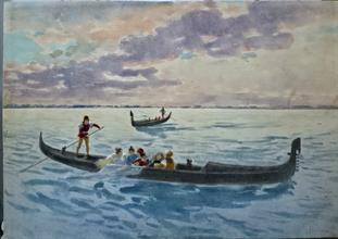 Lotto 45 - Angelo Achini ( 1850-1930)