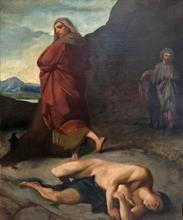 Lotto 23 - Angelo Visconti ( Siena 1829-Roma 1861)Attr.a