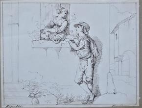 Lotto 51 - Bartolomeo Pinelli ( Roma 1871- Roma 1835)