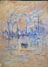Lotto 65 - Impressionista francese XIX secolo
