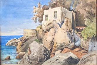 Lotto 80 - Artista europeo XIX secolo