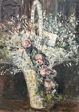 Lotto 19 - Vaso con fiori 