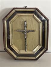 Lotto 35 - Crocifisso in argento 
