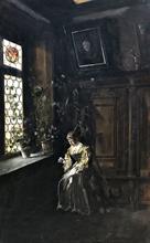 Lotto 50 - Donna alla finestra