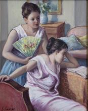 Lotto 72 - Interno con donne 