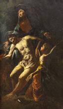 Lotto 77 - Vergine addolorata con Cristo deposto dalla croce