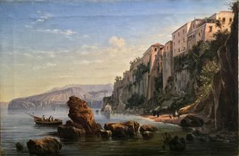 Lotto 79 - Veduta della Costa di Sorrento 