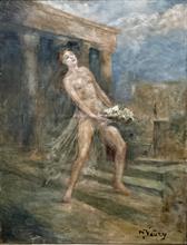 Lotto 85 - Donna con fiori