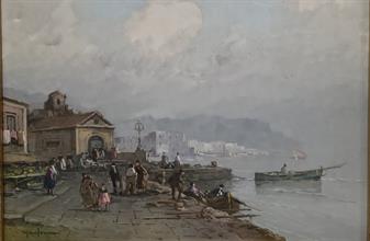 Lotto 95 - Uscita dalla chiesa 