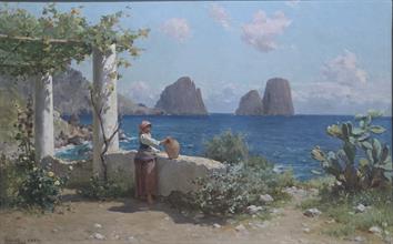 Lotto 48 - Augusto Lovatti (Roma 1852-Capri 1921)