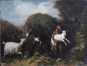 Lotto 123 - Artista napoletano XIX secolo 