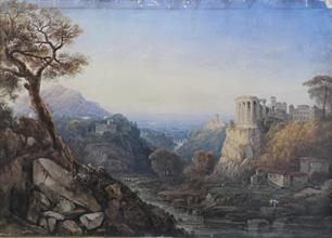 Lotto 10 - Scuola romana XIX secolo