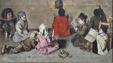 Lotto 7 - Achille Mollica (Napoli 1832 -1885)